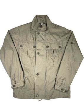 Lacoste Field Utility Jacket Devanlay Taupe Full Zip Men’s XL (54)